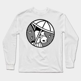 MOULE Umbrella Black and White Long Sleeve T-Shirt